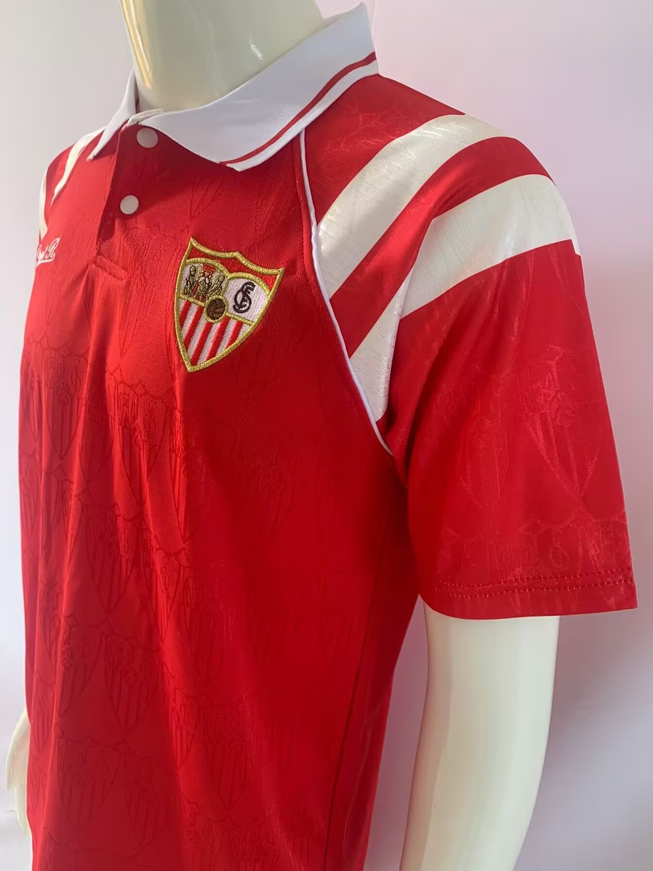 1992-1993 Sevilla Away Retro Soccer Jersey