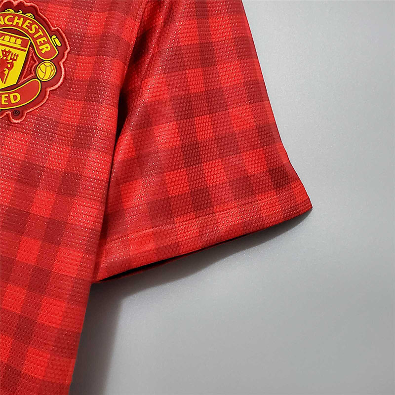 2012-2013 Man Utd Home Retro Soccer Jersey