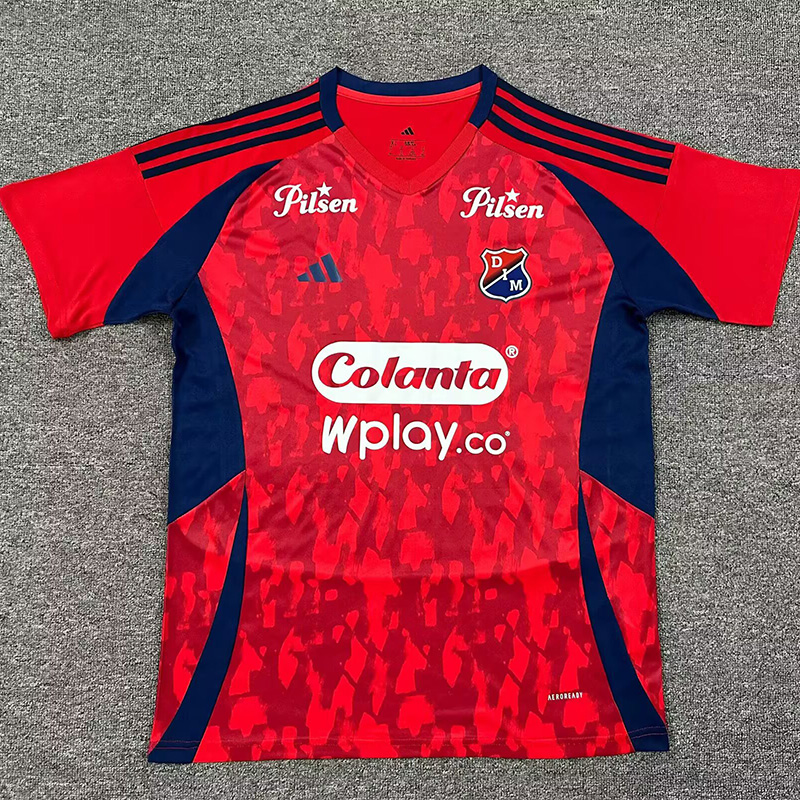 25-26 Independiente Medellin Home Fans Soccer Jersey