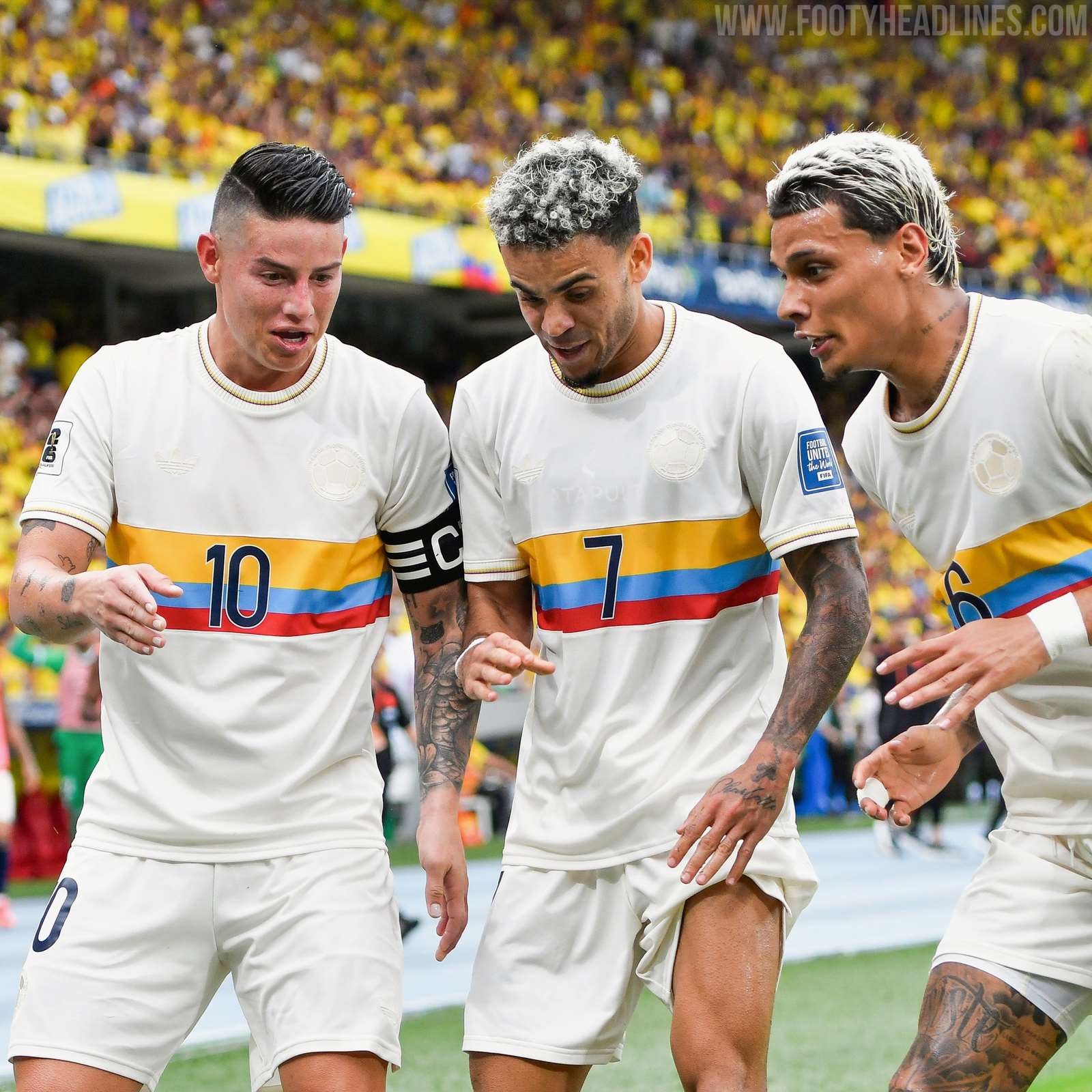 2024 Colombia 100th Anniversary Long Sleeve Player Version Soccer Jersey (长袖球员)