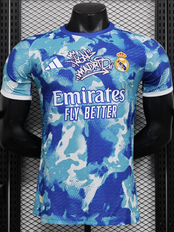 24-25 RMA Blue Special Edition Player Version Soccer Jersey