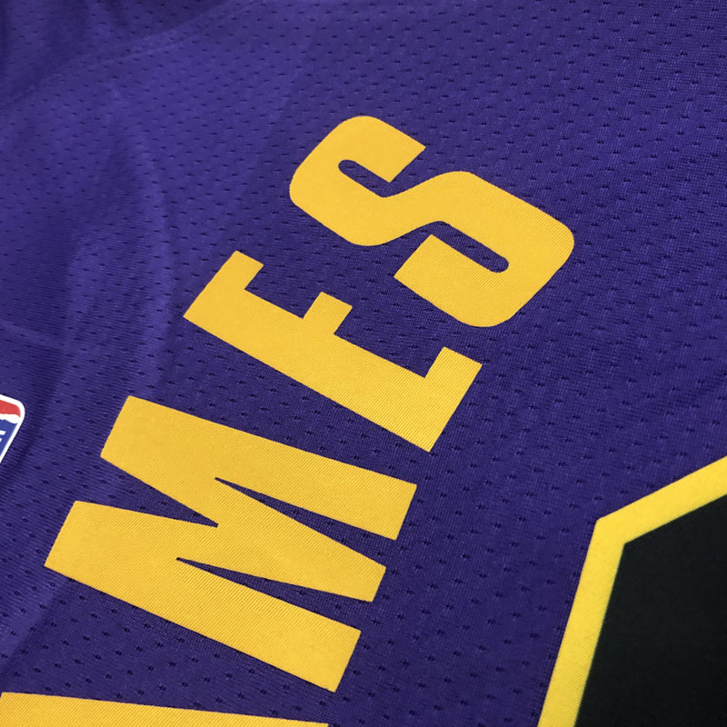 22-23 LAKERS JAMES #6 Purple Top Quality Hot Pr...