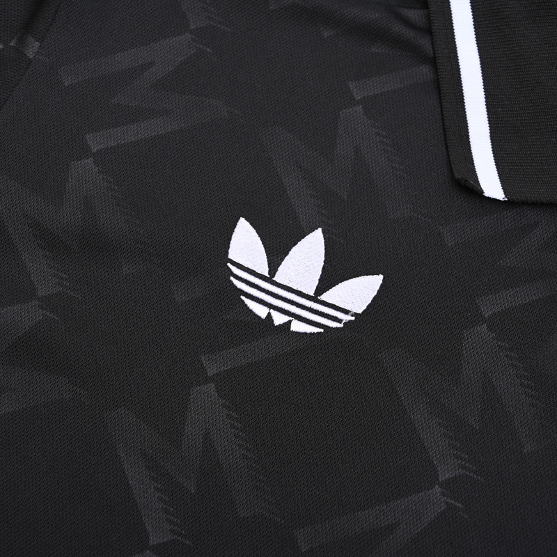 25-26 Man Utd Black Polo Short Sleeve