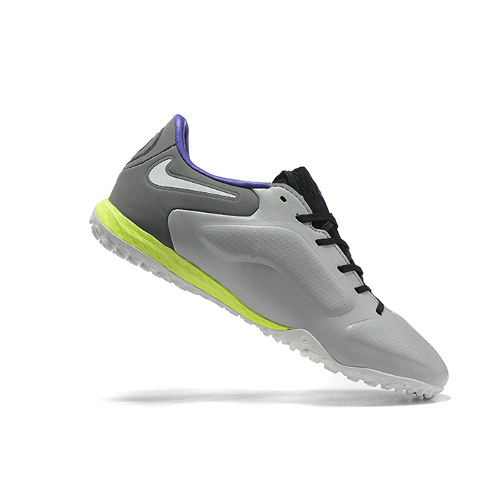 Tiempo Legend 9 TF MD Soccer Shoes-Gray/Black-6571127