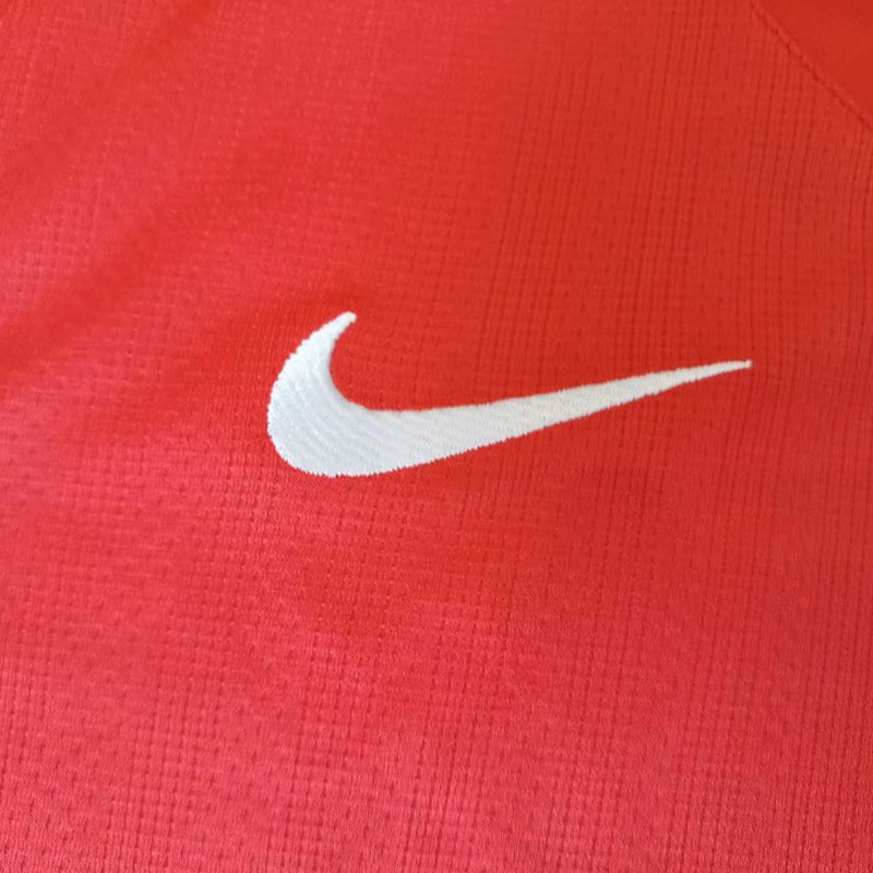 2007-2008 Man Utd Home long sleeve Retro soccer...