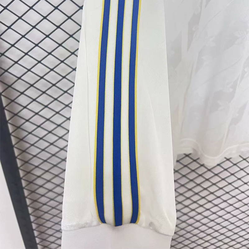24-25 Leeds United White Special Retro Edition Long Sleeve Soccer Jersey (长袖)