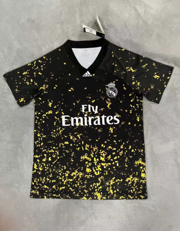 20-21  RMA Special Edition black gold Retro  1:1 Quality Soccer Jersey