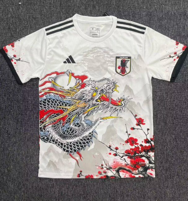 24-25 Japan﻿ special edition White Dragon Fans Soccer Jersey