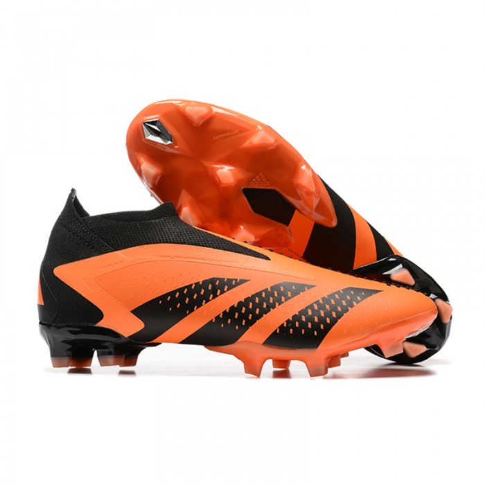 PREDATOR EDGE.1 LOW FG Soccer Shoes-Orange/Black-642765