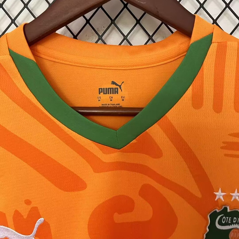 24-25 Ivory Coast Concept  Edition Home Fans Soccer Jersey