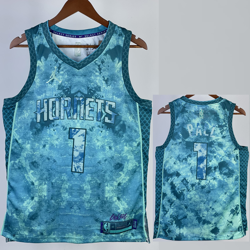 22-23 HORNETS PALL #6 Green Top Quality Hot Pre...