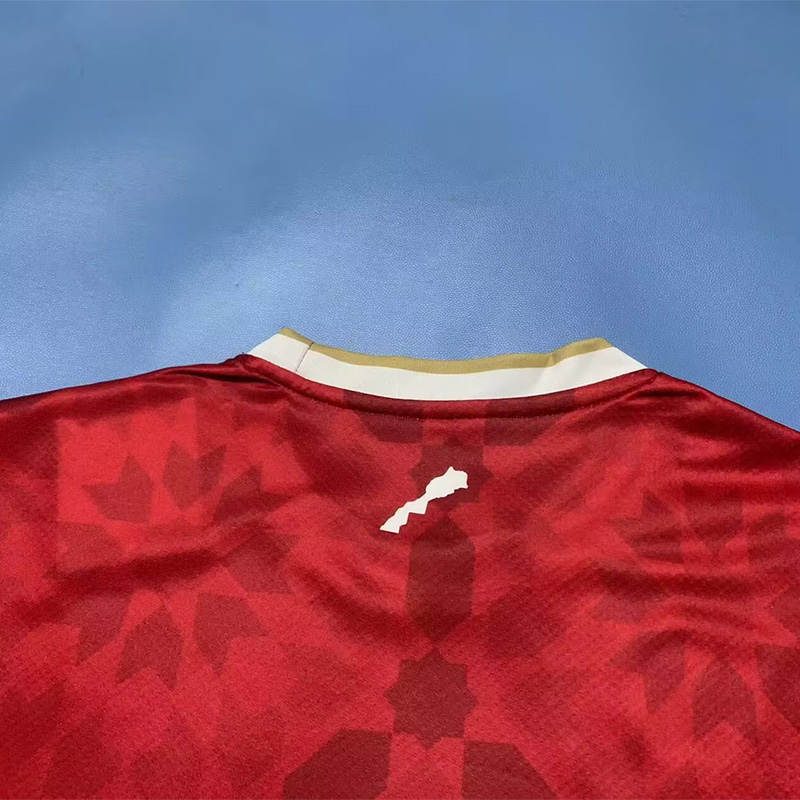24-25 Morocco Red Special Edition Fans Soccer Jersey