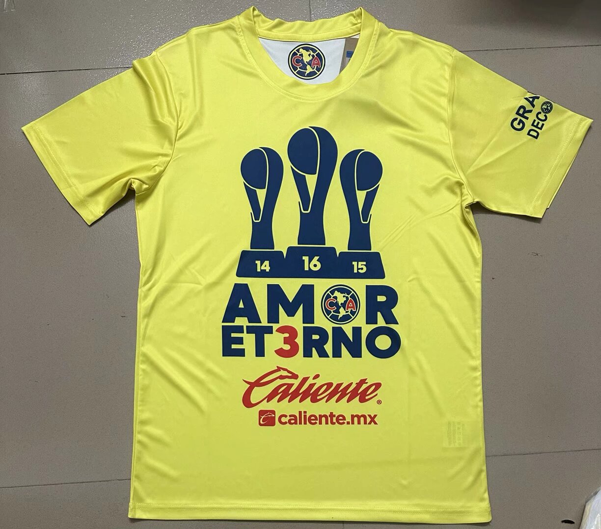 24-25 Club America Champion Training shirts