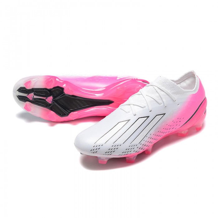 X Speedportal .1 2022 World Cup Boots FG Soccer Shoes-White/Pink-4048178