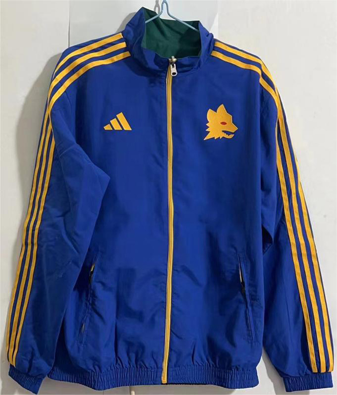 2023 Roma Blue & Green Double Sided Windbreaker...