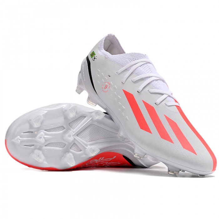 X 23 .1 FG Soccer Shoes-White/Pink-3343734