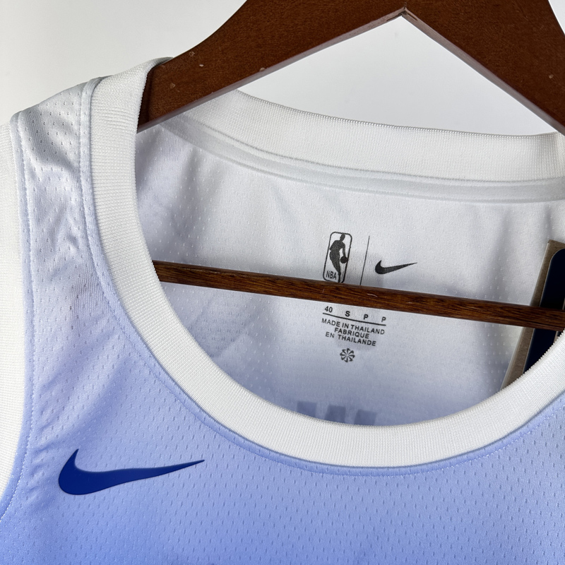 23-24 Timberwolves ROSE #25 Blue City Edition T...