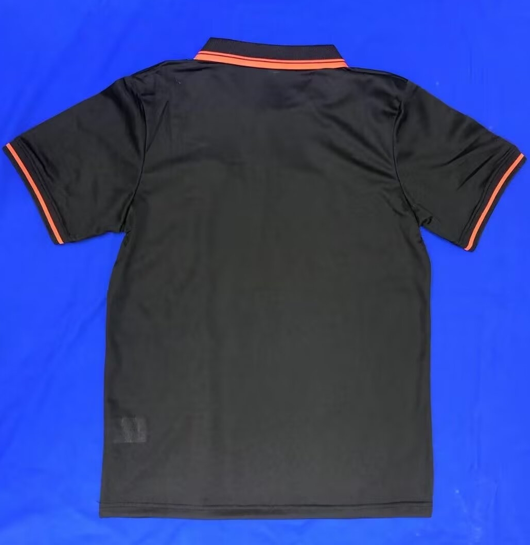 24-25 Flamengo Black Polo Short Sleeve