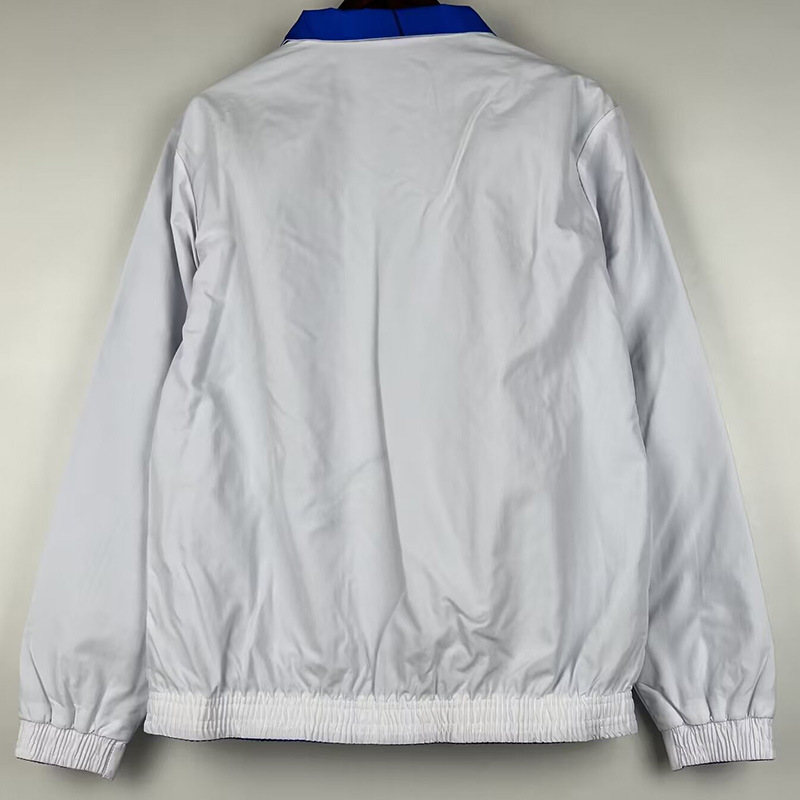 2023 Italy Blue & White Double Sided Windbreake...