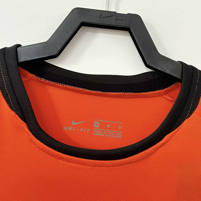 2002 Netherlands Home Retro Soccer Jersey