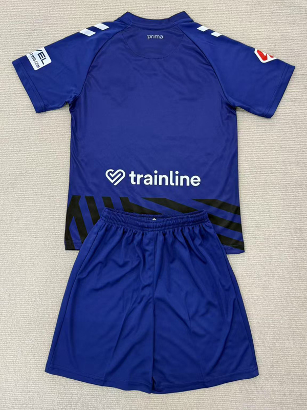 25-26 Real Betis Royal blue GoalKeeper Kids Soccer Jersey