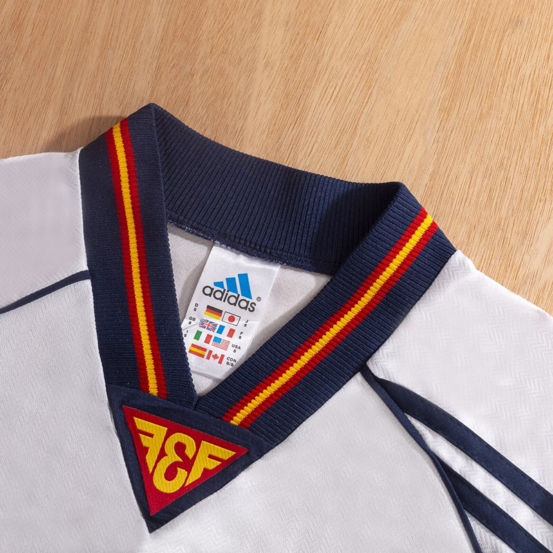 1998 Spain Away Retro Soccer Jersey