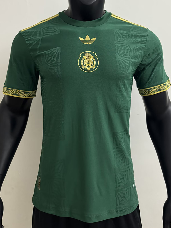 25-26 Mexico Special Edition Green Player Version Soccer Jersey *三叶草