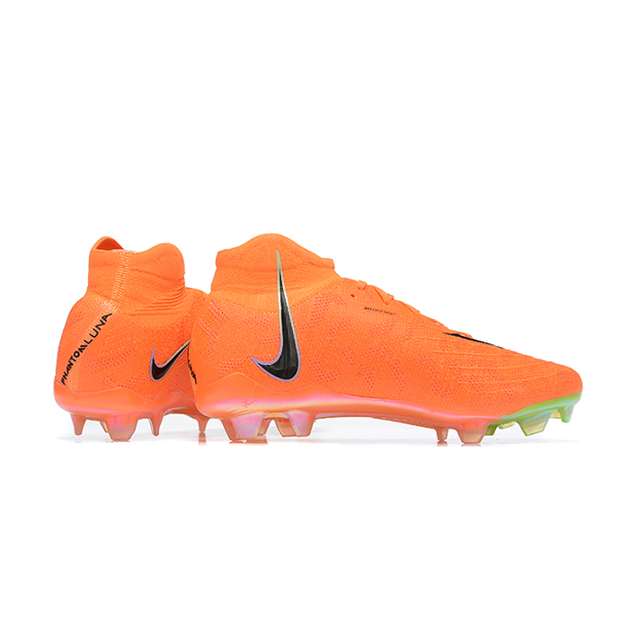 PHANTOM LUNA ELITE FG High Soccer Shoes-Orange/Black-7274815