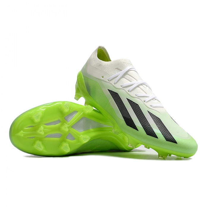 X 23 .1 FG Soccer Shoes-White/Green-4180383