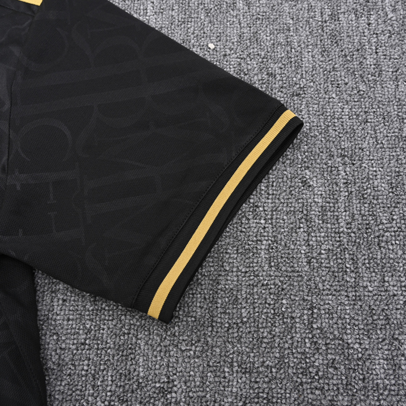 25-26 RMA Black Polo Short Sleeve