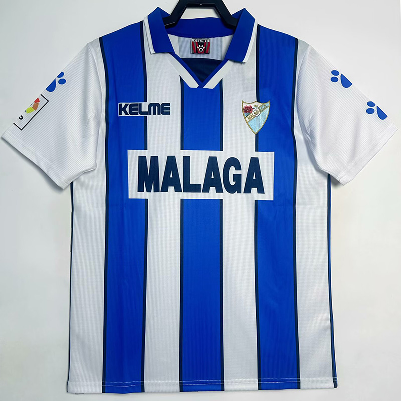 1997-1998 Malaga Home Retro Soccer Jersey (带章)