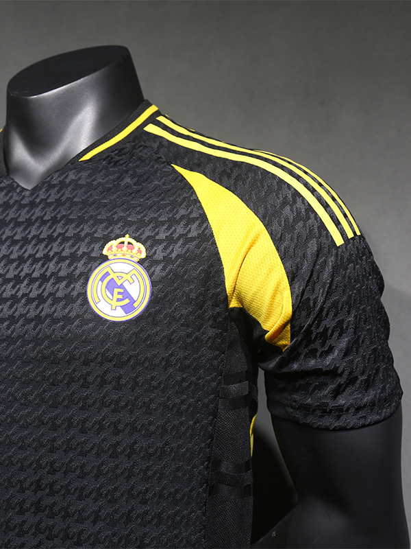 24-25 RMA Black Special Edition Player Version Soccer Jersey *黑神话