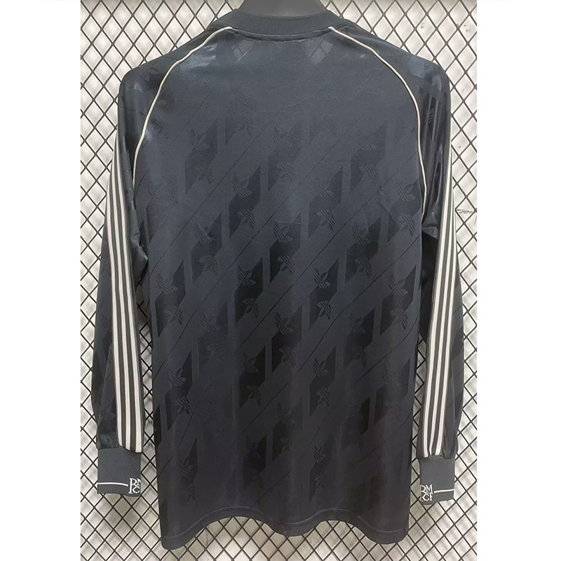 24-25 RMA Grey Special Retro Edition Long Sleeve Soccer Jersey (长袖)