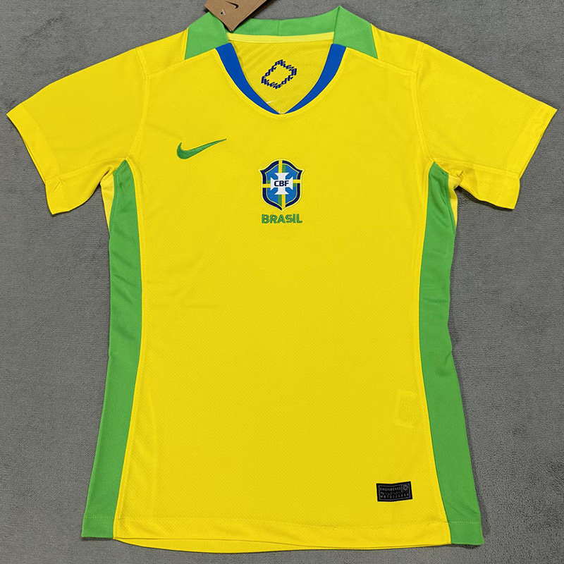 25-26 Brazil W Home Women Soccer Jersey (女)