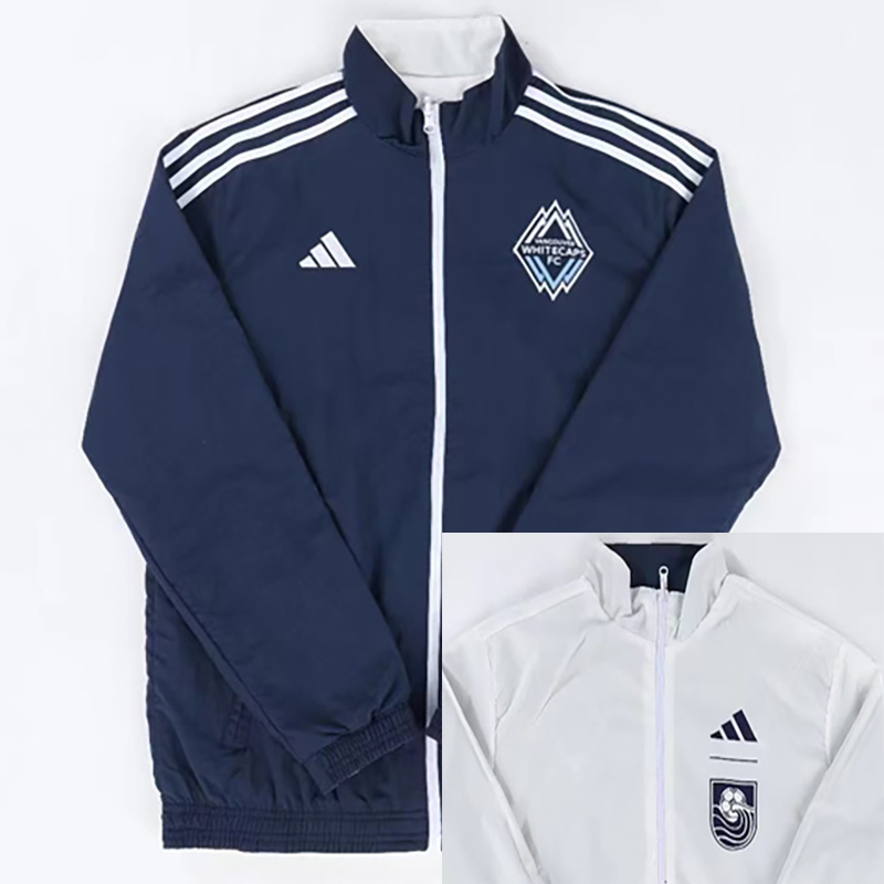 2023 Vancouver Whitecaps Dark Blue & White Doub...