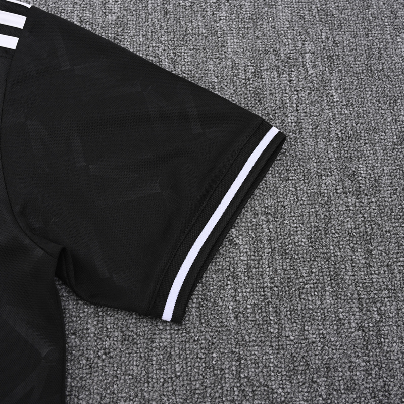 25-26 Man Utd Black Polo Short Sleeve