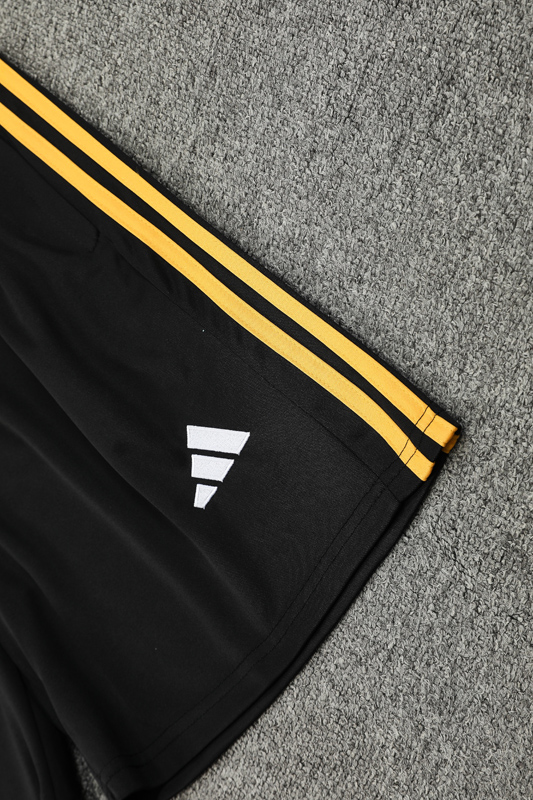 24-25 RMA Black white Training Short Suit #豹