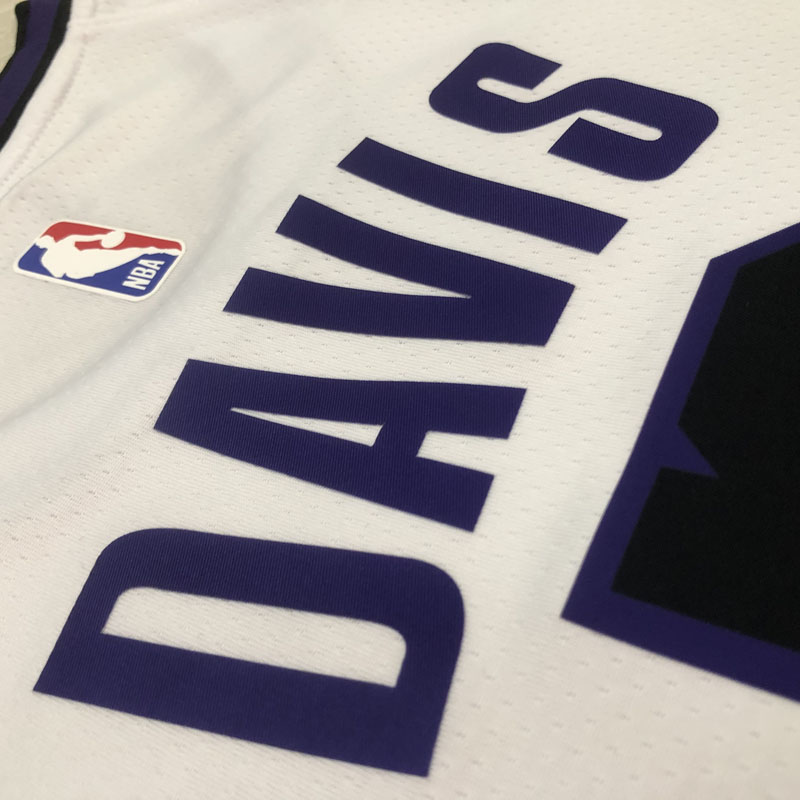 22-23 LAKERS DAVIS #3 White City Edition Top Qu...