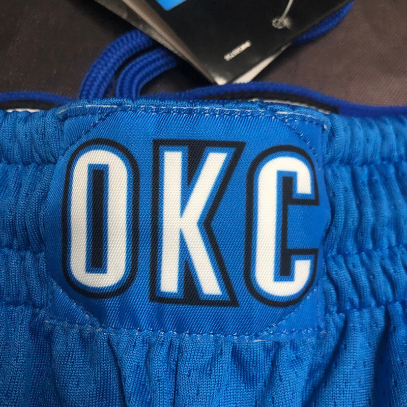 OkC Blue Edition Top Quality NBA Pants