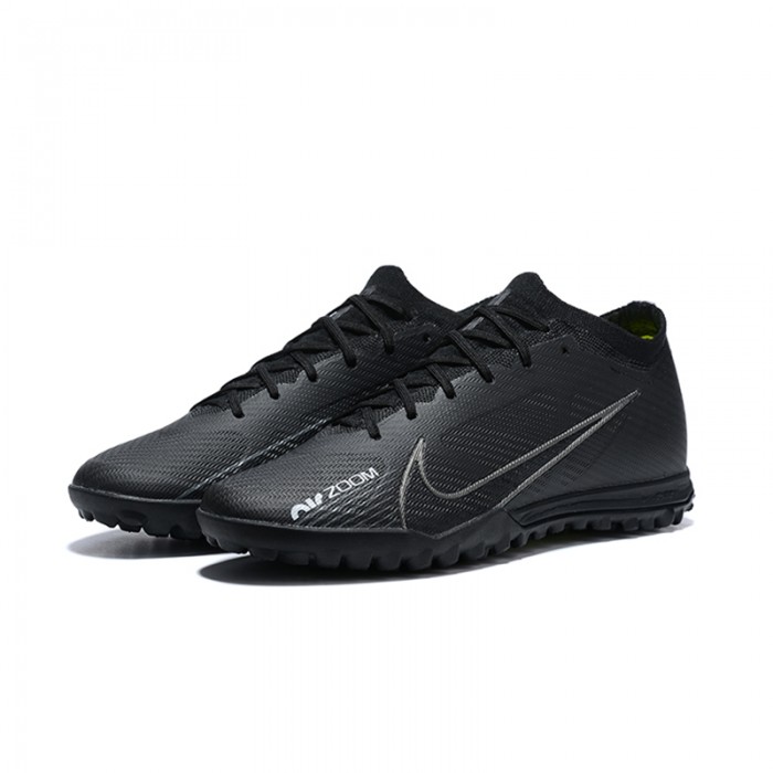 Vapor 15 Academy TF Soccer Shoes-All Black-8196991