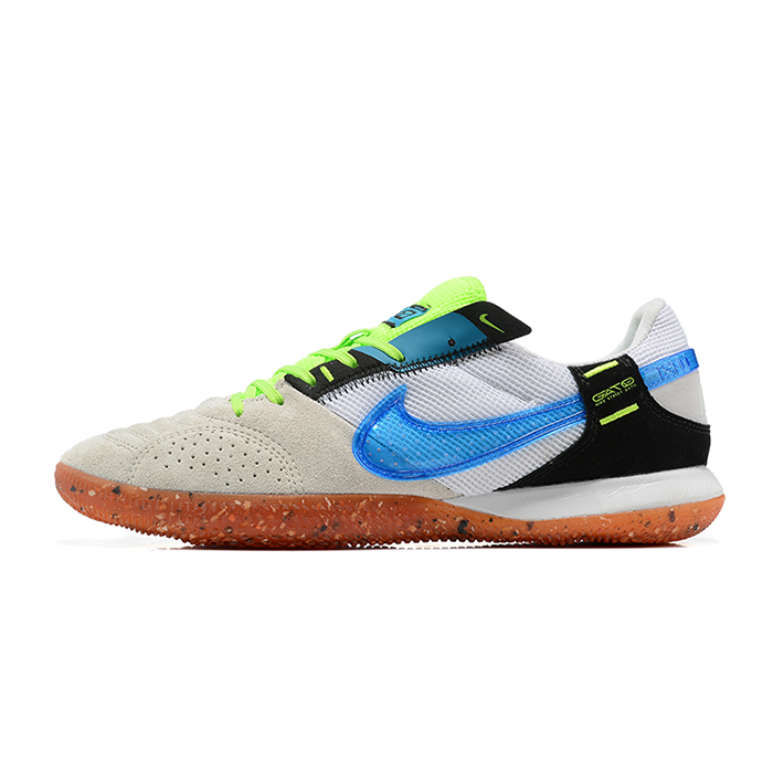Streetgato Soccer Shoes-White/Blue-1094081
