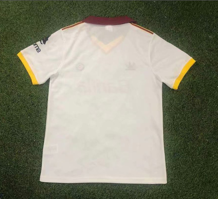 1991-1992 Roma awayRetro Soccer Jersey