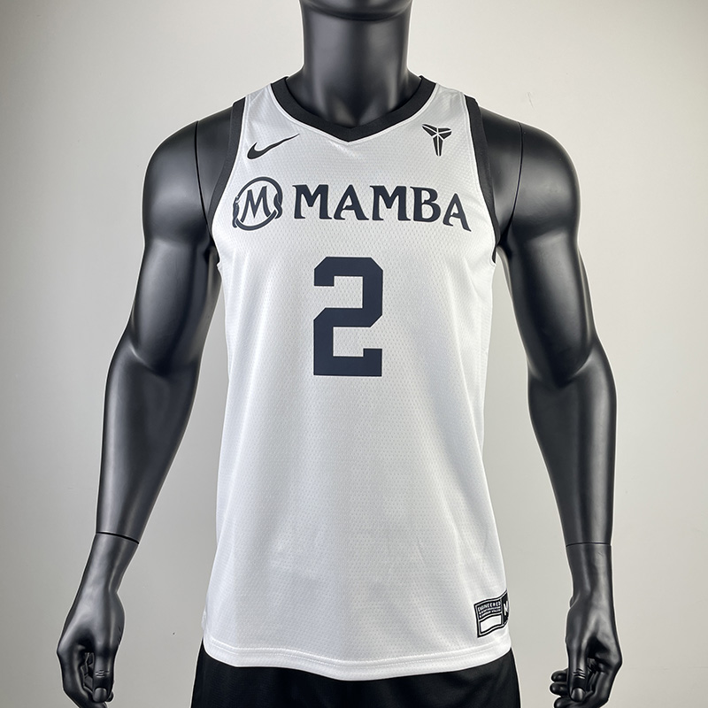 2023 LAKERS GIGI #2 White MAMBA Top Quality Hot...