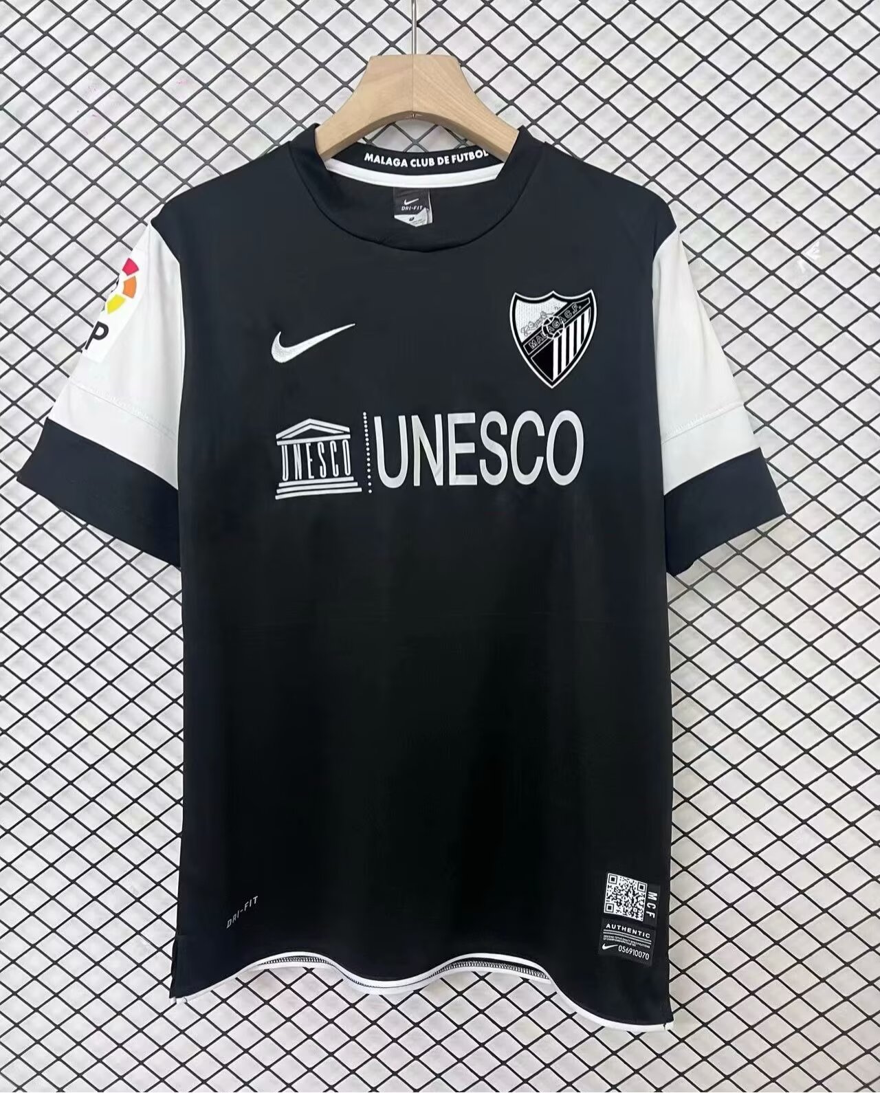 2012-2013 Malaga Away Retro Soccer Jersey *带章