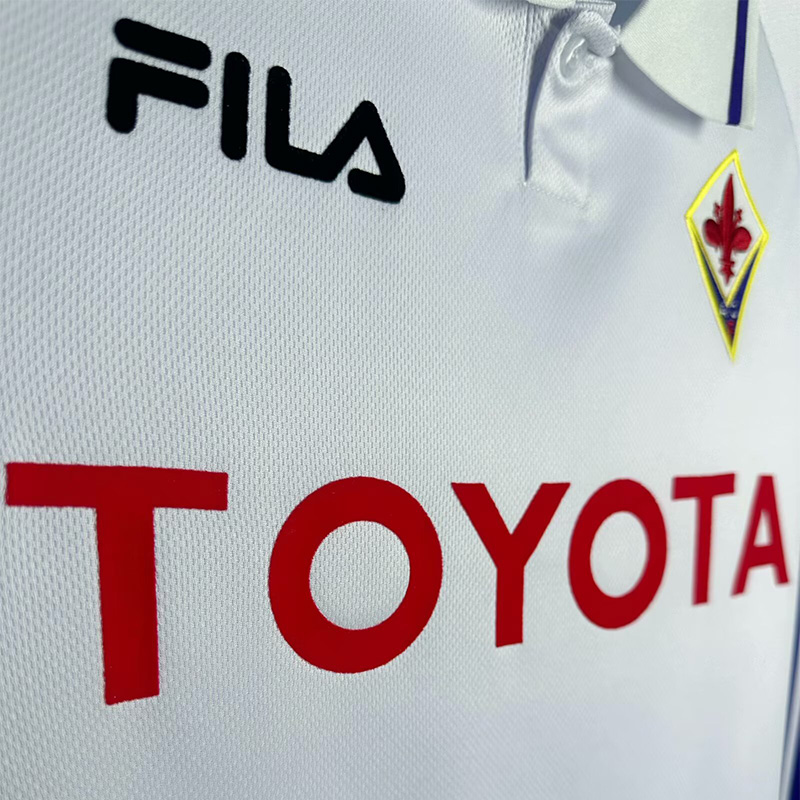 1999-2000 Fiorentina Away Retro Soccer Jersey