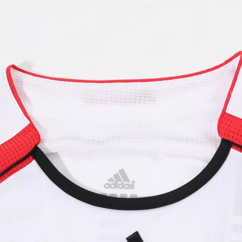 2006-2007 ACM Away White Retro Soccer Jersey(带决赛字)