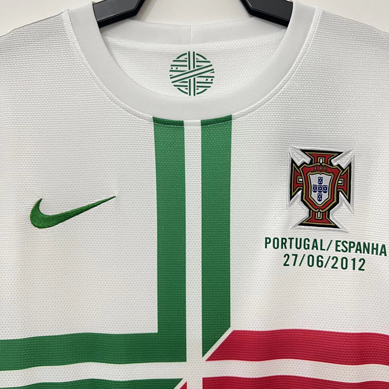 2012 Portugal Away Retro Soccer Jersey