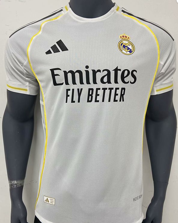 24-25 RMA White Special Edition Player Version Soccer Jersey