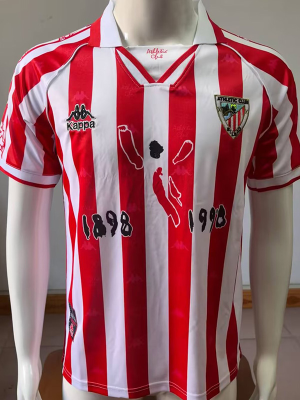 1997-1999 Bilbao Home Retro Soccer Jersey