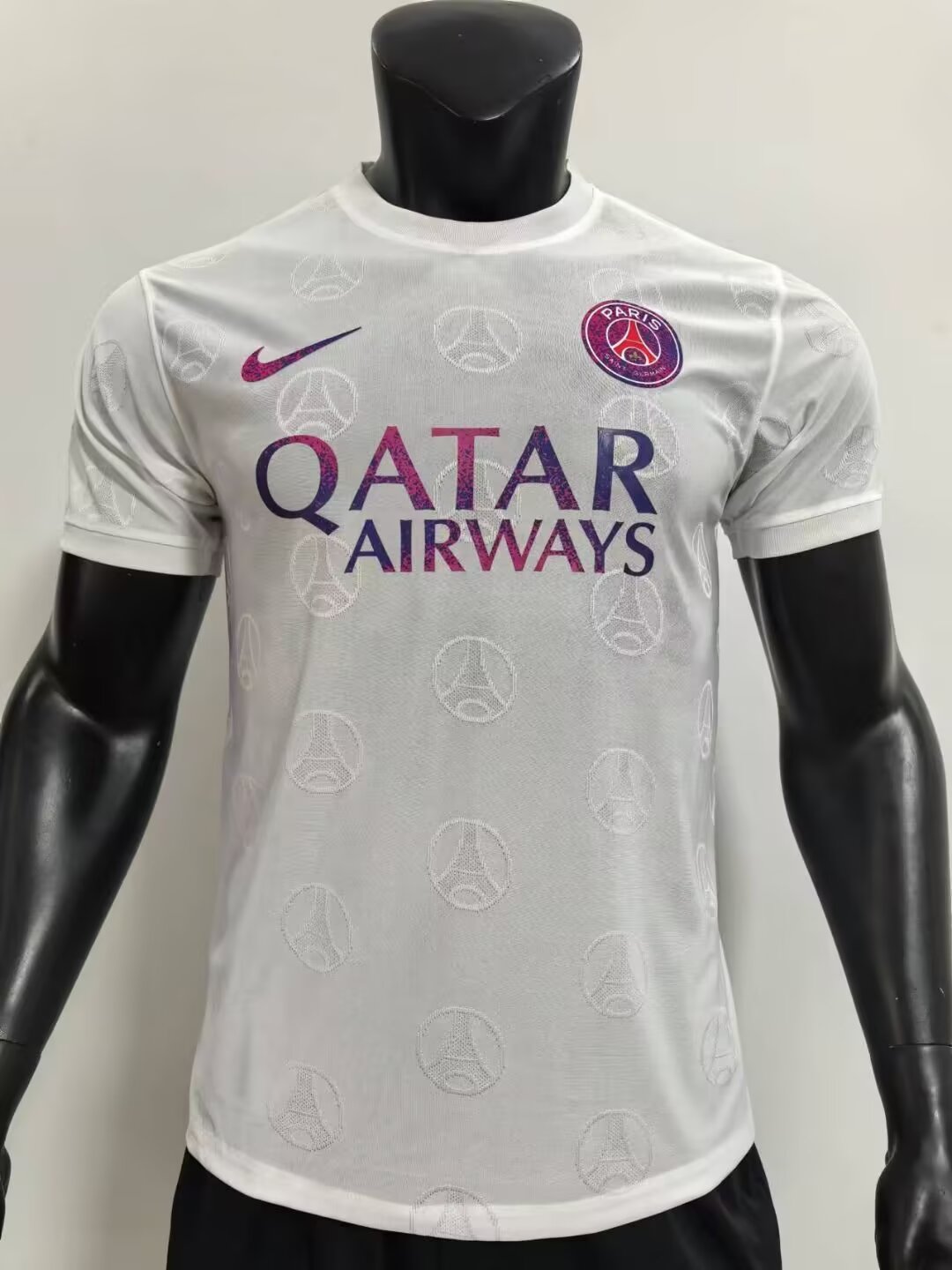 24-25 PSG Cream White Player Version Training Shirts